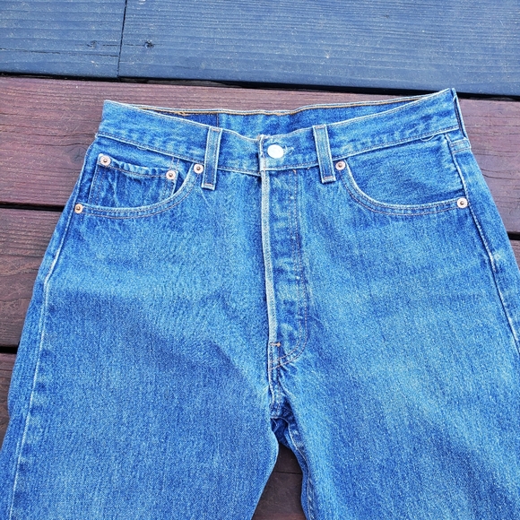 90s VINTAGE 501 JEANS - Picture 3 of 11